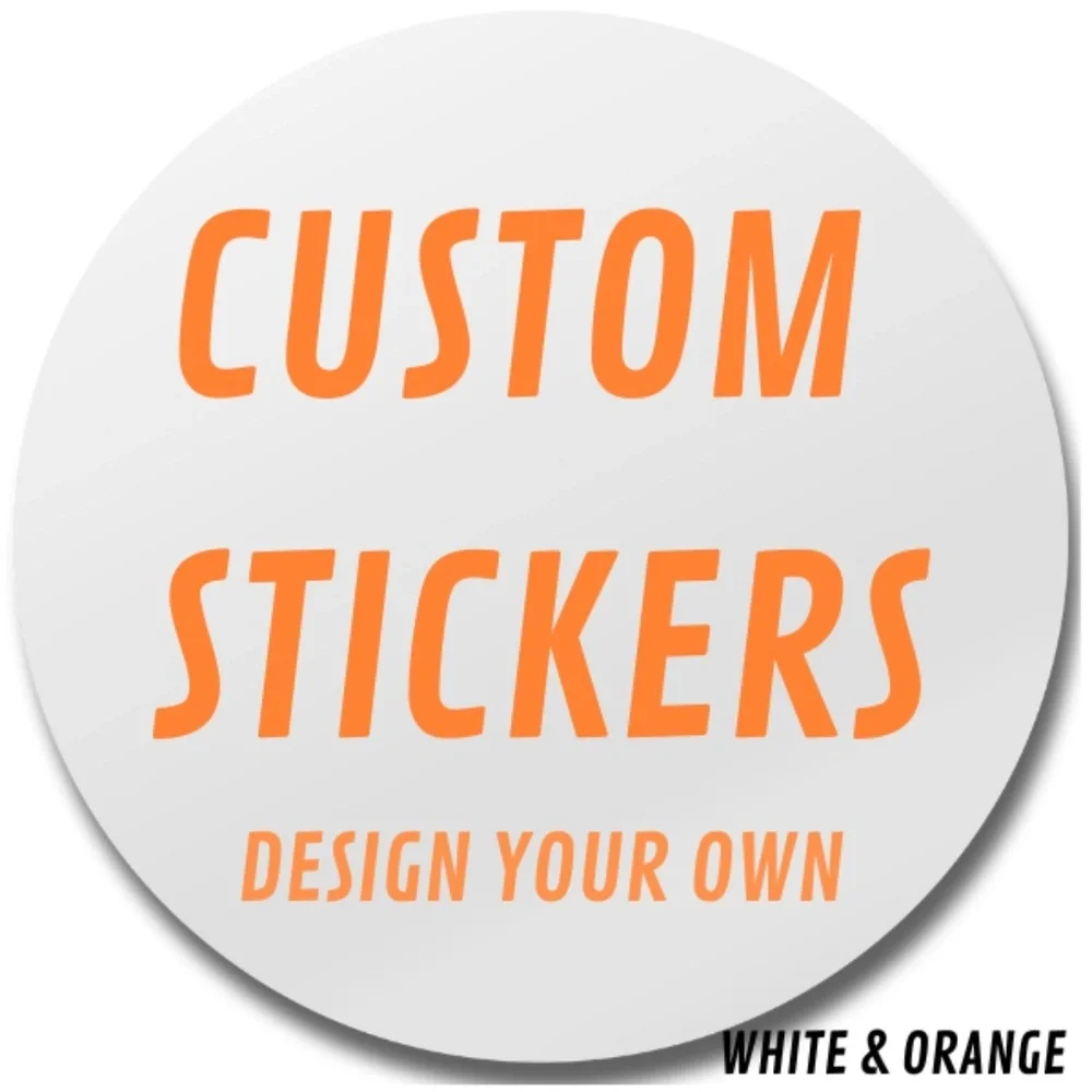 Custom Logo Stickers 2” Round Personalized Labels for Small Business Sticker